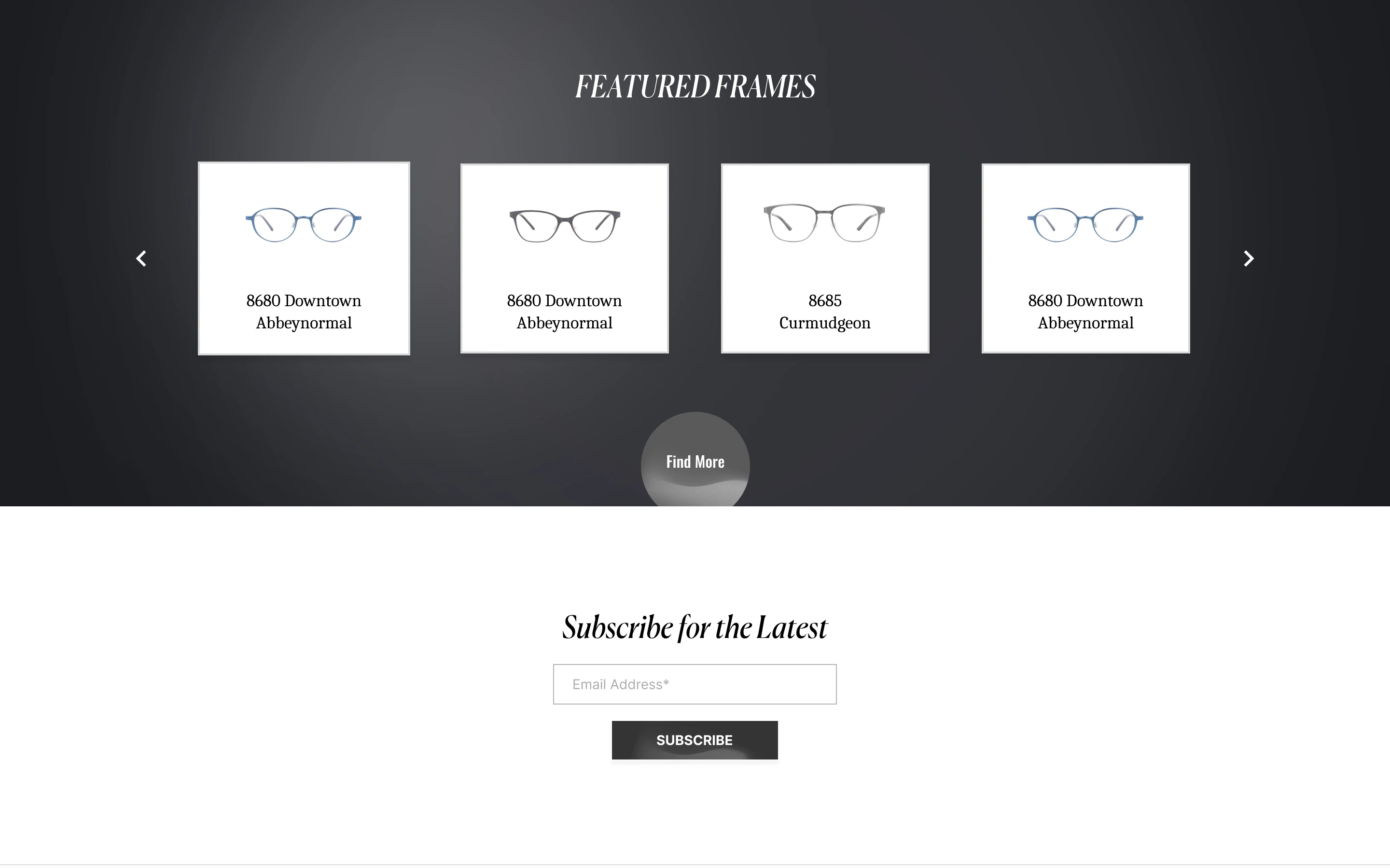 Ecommerce Landing Page